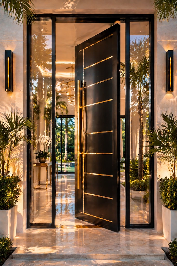 Luxury doors installation in Palm Beach County